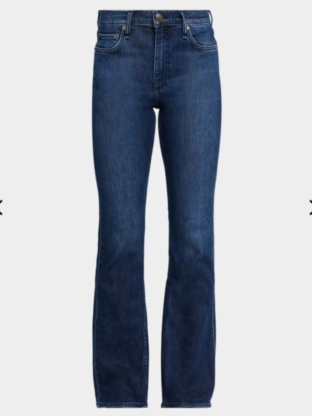 Rag & Bone Mid Rise Bootcut Jean Preppy Essential Dark Wash Contemporary Stretch - Picture 11 of 11